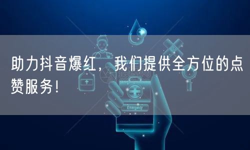 助力抖音爆红,我们提供全方位的点赞服务!