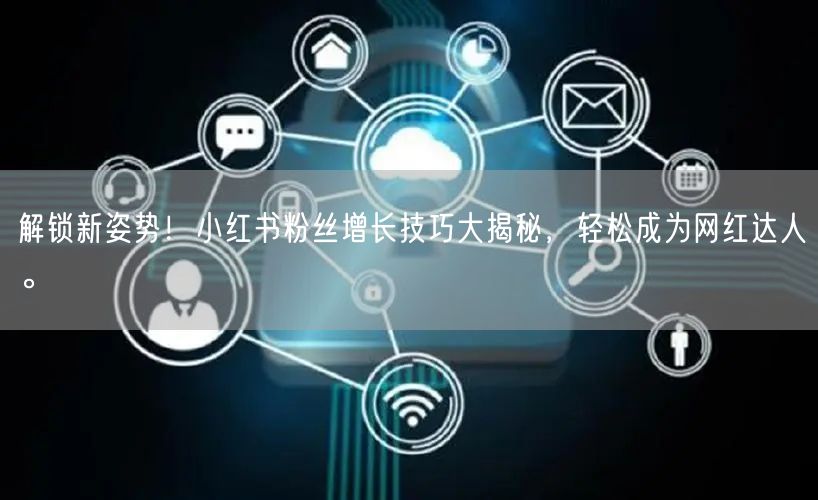 解锁新姿势！小红书粉丝增长技巧大揭秘，轻松成为网红达人。