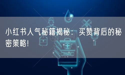 小红书人气秘籍揭秘：买赞背后的秘密策略!
