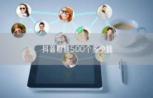 抖音粉丝500个多少钱