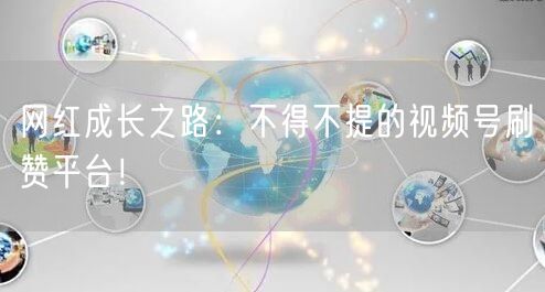 网红成长之路：不得不提的视频号刷赞平台！