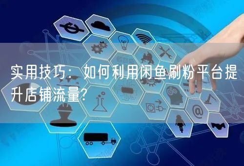 实用技巧：如何利用闲鱼刷粉平台提升店铺流量?