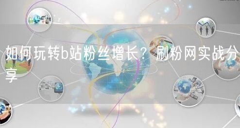 如何玩转b站粉丝增长？刷粉网实战分享