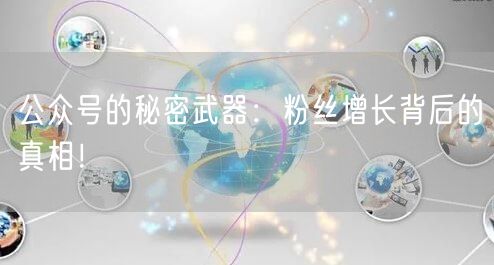 公众号的秘密武器：粉丝增长背后的真相！