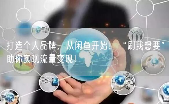 打造个人品牌，从闲鱼开始！“刷我想要”助你实现流量变现！