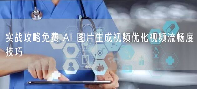 实战攻略免费 AI 图片生成视频优化视频流畅度技巧